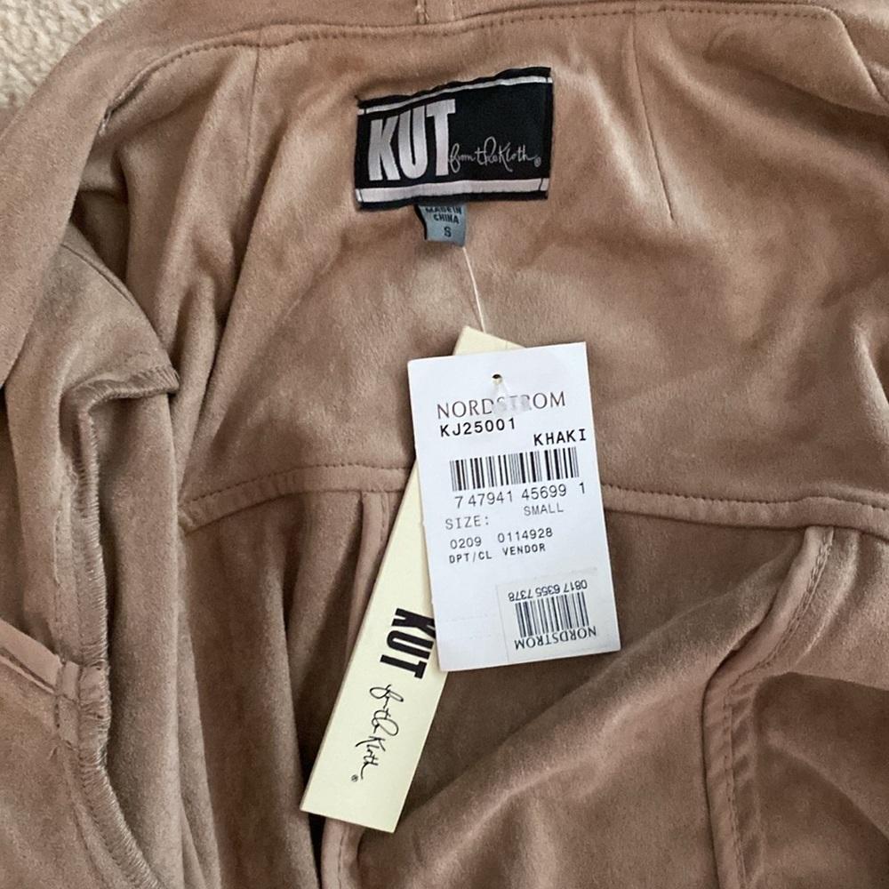 KUT from the cloth size small NwT faux suede jacket - Picture 6 of 10